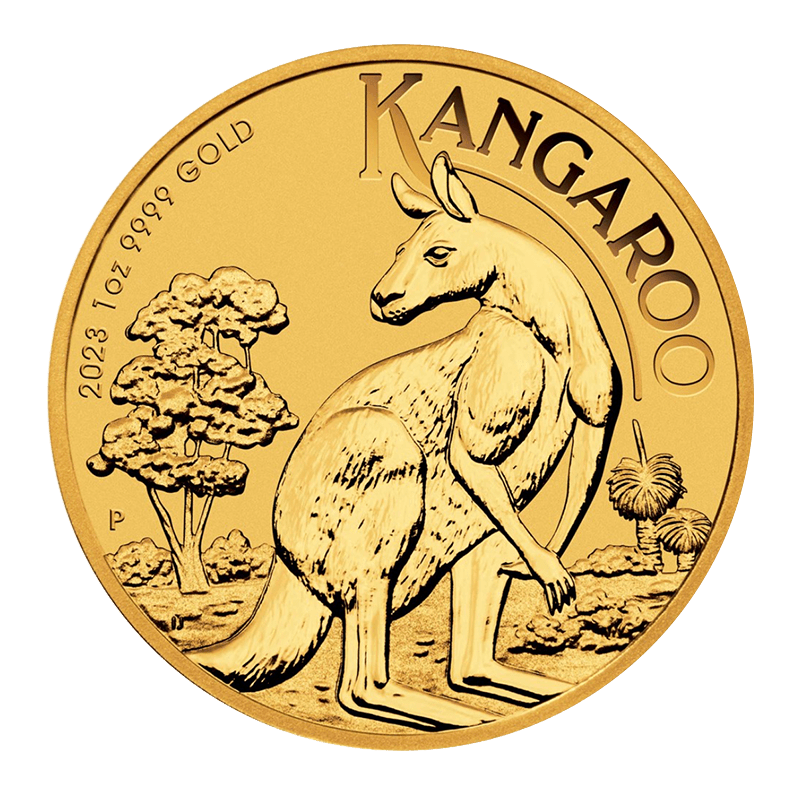 Image for 1 oz Gold Australian Kangaroo (2023) from TD Precious Metals